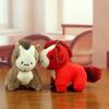 1Pcs Simulation Pony Pendant Cute Little Horse Doll Keychain Anime Stuffed Plush Toy For Children'S Birthday Christmas Gift