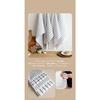 Panos 100% Cotton Kitchen Towels, Nordic Style, Set of 2, 50x70cm, Check Pattern