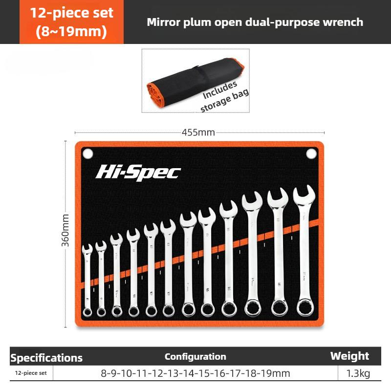 Professional Wrench Kit Mechanical Workshop Banner Tools Set Universal Complete Job Ratchet Wrench Set Kit Tools Sets for Home