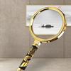 1 Piece 60/70/80Mm Magnifying Glass 6X 7X 8X Handheld Magnifier With Handle For Home Learning Reading And Fault Finding