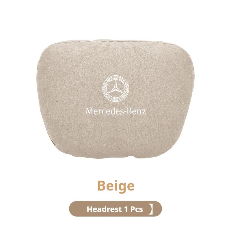 Mercedes Benz A B C E S R Class GLB GLC GLE AMG CLA CLS SLC GLS SLS ML Car Headrest Neck Support Lumbar Rest Cushion Neck Pillow