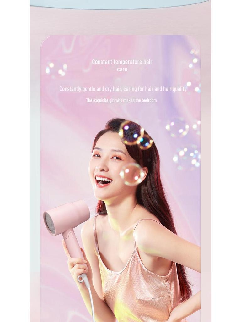 Kangfu Portable Folding Mini Hair Dryer, Student Dormitory Hair Care with Hot and Cold Settings