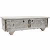 DKD Home Decor-DKD Home Decor Chest 8424001858361 Paulonia Wood White Brass Mango Wood 146 X 40 X 45 Cm