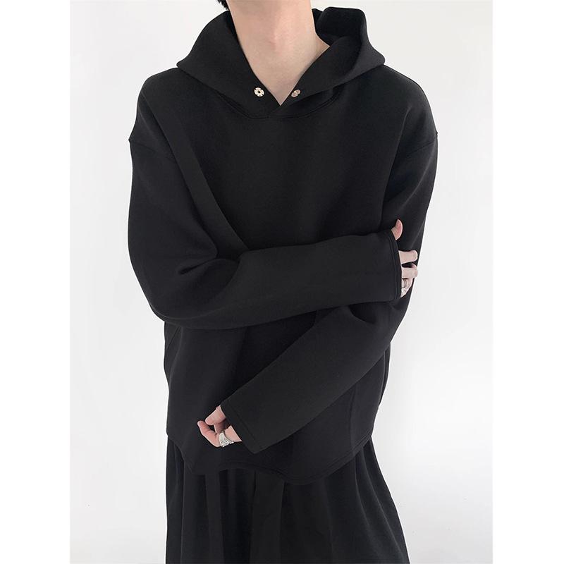 New Hooded Sweatshirt for Men In Spring and Autumn, Korean Style Trendy High-end Cleanfit Loose Casual Top for Men