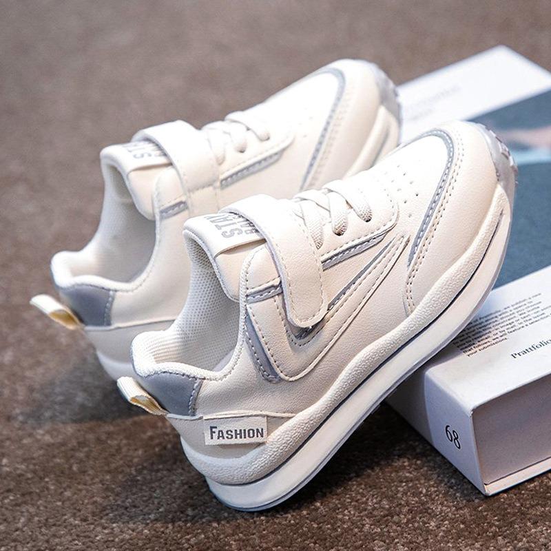 Детская спортивная и досуговая обувь Белые туфли для девочек и мальчиков 37 — фото 3