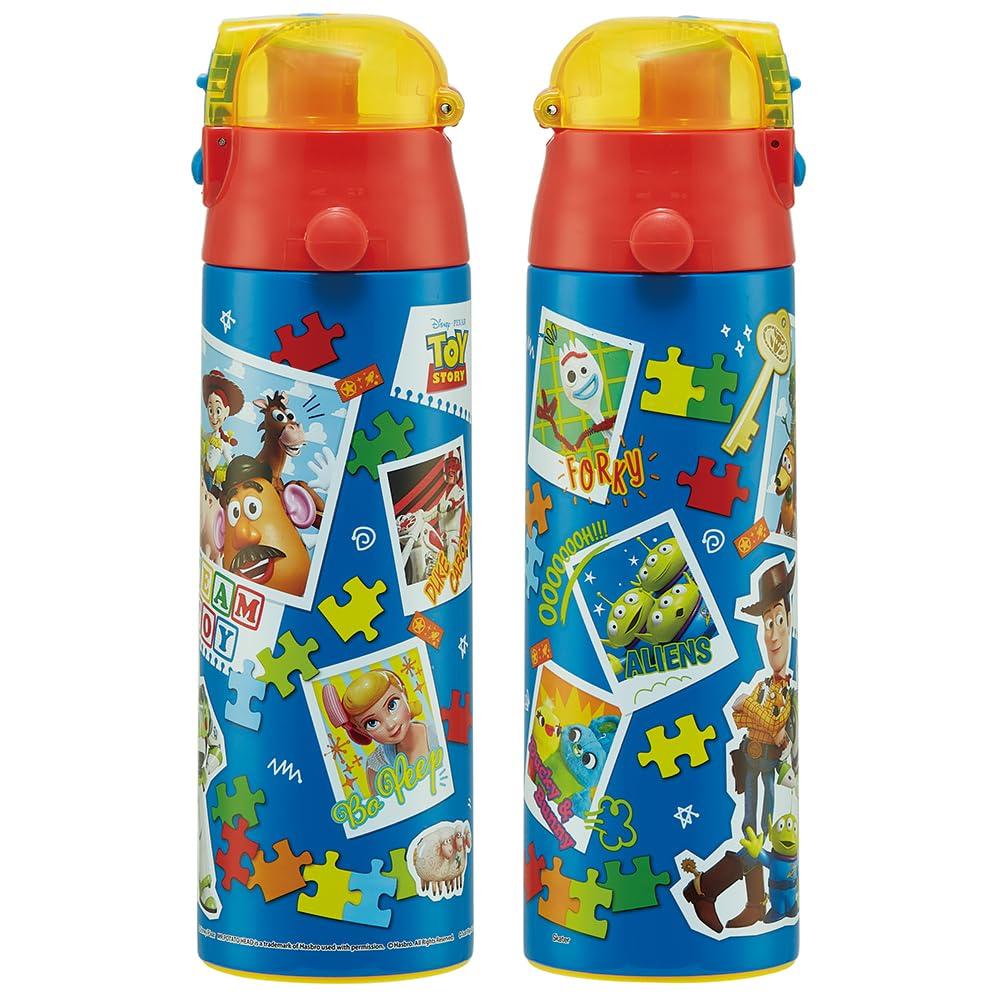 Sticlă de apă din oțel inoxidabil Skater, 580 ml, Disney Toy Story, 24 buc., potrivită pentru copii, ușoară, pentru băieți, sticlă de apă răcoritoare, sticlă sport