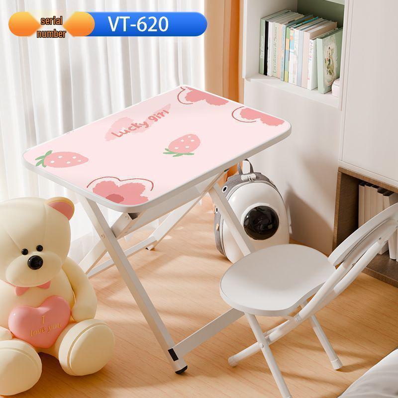 Przenośny wielofunkcyjny składany zestaw biurka i krzesełka dla dzieci - Nie wymaga montażu