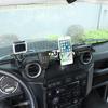 For Land Rover Defender 90 110 2004-2018 Car Center Console Phone Holder Sports Camera Bracket Radio Intercom Stand Storage Tray
