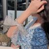 Lace Embroidery Bow Hair Bangs Solid Color Retro Elegant Headdress Hair Ties Sweet Girls Princess Head Hair Accessories Gifts New