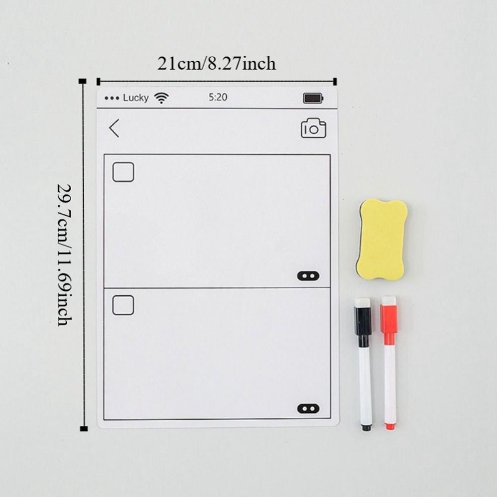 Plan Notepad Magnetic Fridge Stickers Grocery List Week Planner INS Memo Magnetic Sticker  Schedule