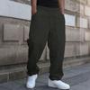 Men's Baggy Stacked Sweatpants  Drawstring Waist Wide Leg Flared Sweatpants Streetwear