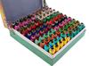 Polyester Embroidery Stitching Thread Machine Sewing Set Of 100 Spools