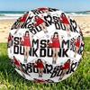 SLAM DUNK Print Size 5 Soccer Ball, PU Wear Resistant Football for Match Training and Daily Practice, Birthday Gift for Soccer Fans
