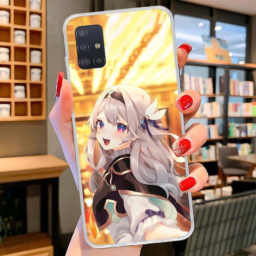 Honkai Star Rail Firefly Cover Phone Case For Samsung Galaxy A12 A22 A32 A52 A72 A02S Phone Case Note 20 Ultra 10 S10 Plus A51 A