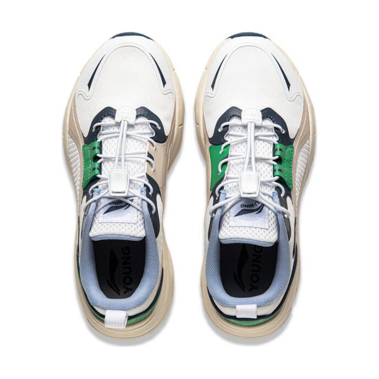 Li Ning Bambini Morbide Comode Resistenti Traspiranti Basse Casual Scarpe Sneaker Bambini YKCU106-5
