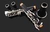 Clarinet 17 ABS Resin Wind Instrument Easy to Care B, Keys, Nickel-Plated, Body, Beginner's Set, (F-300 Performance)