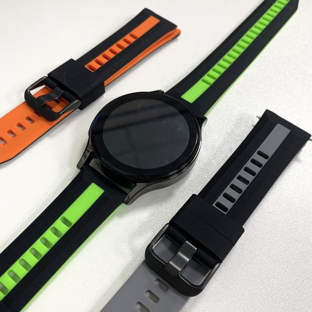 Silicone Watchband 22mm For TicWatch GTH2 GTX/GTW Soft Bracelet For TicWatch Pro 2021/3 Ultra LTE GPS S2 E2 Sports Strap Replace