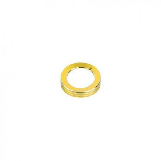 For Ford Mustang 2015- Golden Aluminum Function Control Button Button Trim