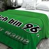 1 Peça Cobertor de Flanela com Padrão de Nome Personalizado do Hannover 96 Adequado para Todas as Estações para Decoração de Casa Calor e Conforto Presentes Presente de Feriado