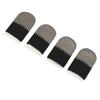 4PCS Gaming Finger Sleeves Slip Resistant Sweatproof Mobile Gaming Finger Protector with Iron Box for All Touchscreen
