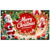 Christmas Banner Star Decoration Xmas Banner Christmas Wall Decor Golden Ornament Merry Christmas Banner For Photo Background