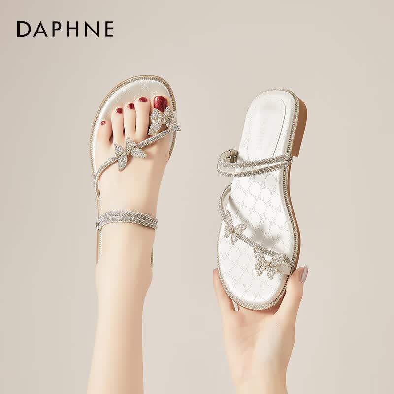 DAPHNE Women s Flat Two-Wear Sandals 38