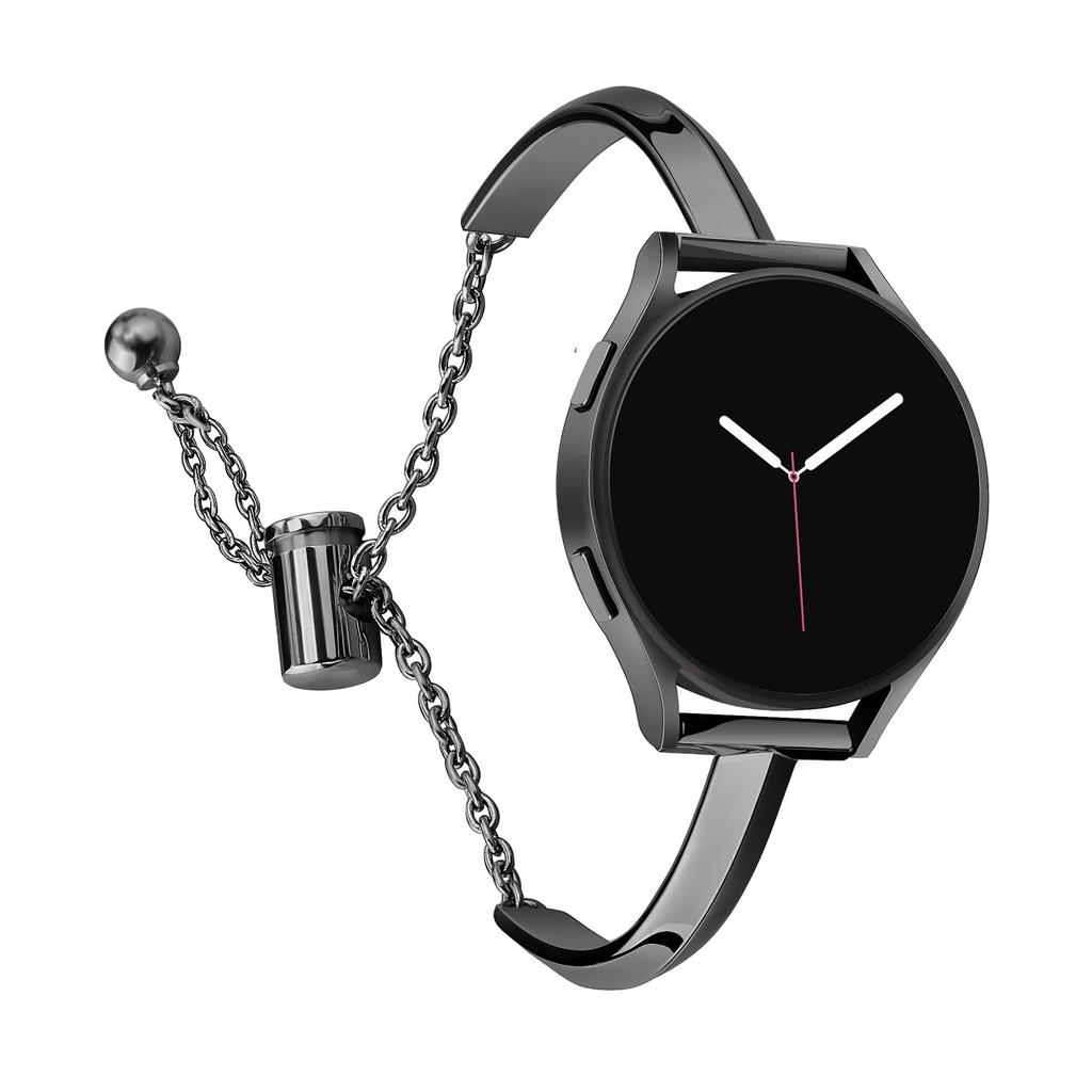 20 22mm Jewelry Strap for Samsung Galaxy Watch 5 Pro 45mm 4 40 44mm Metal Chain Woman Correa for Huawei Watch 2 Amazfit Bip Gts2