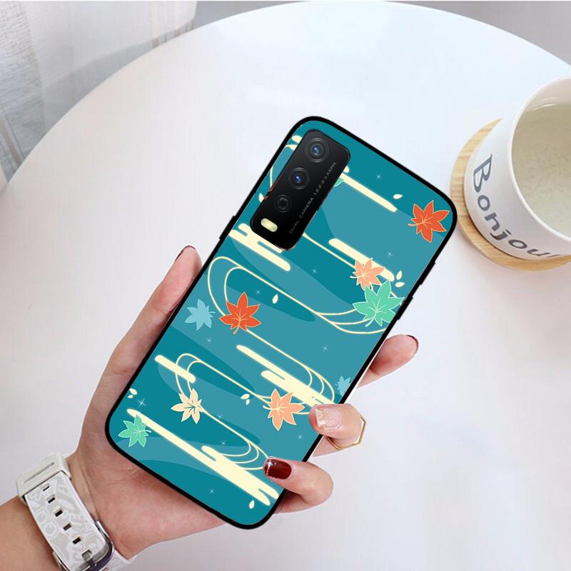 Genshin Impact Namecard Phone Case for VIVO Y31 Y21 Y70 Y21S Y20 Y72 1907 Y12 Y11S Y53S Y33S Y55 Y76 Y51 Y15S Y01