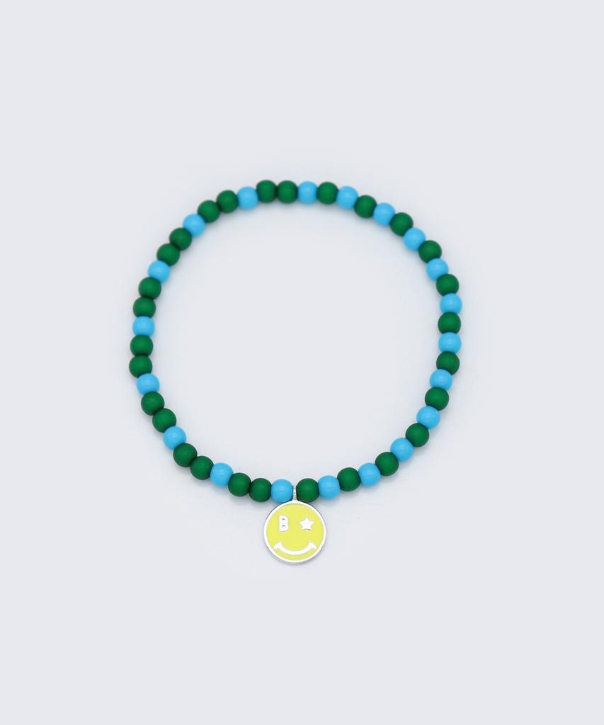 Bonbeau Coloring Smile Charm Acrylic Ball Bracelet