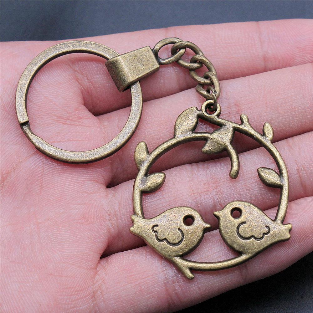 30mm Keychains Butterfly Bird Kids' Jewelry Materials QY010
