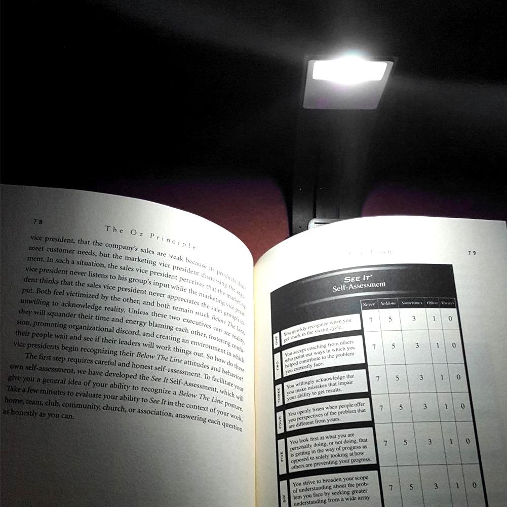 Multifunctional USB Rechargeable LED Reading Lamp for Bed Eye Care Desk Bed Lamp