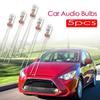 5pcs T3 14V 0.56W Car Interior Light Professional Bulbs Audio Gear Indicator Instrument Transparent Glass Light Accessories
