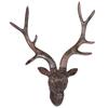 Nordic Retro Deer Head Wall Decor Resin Animal