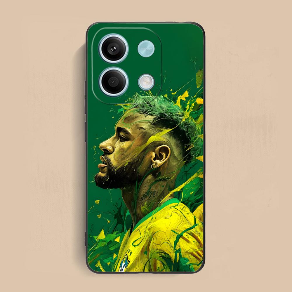 

FC N-Neymar-S Phone Case for Xiaomi Redmi Note 14 13 12 11 S Pro Plus 4G 5G Soft TPU Shockproof Cover Redmi Note 11S 4G