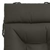 Sun Lounger Cushion VIANEN 100percent  Polyester Anthracite