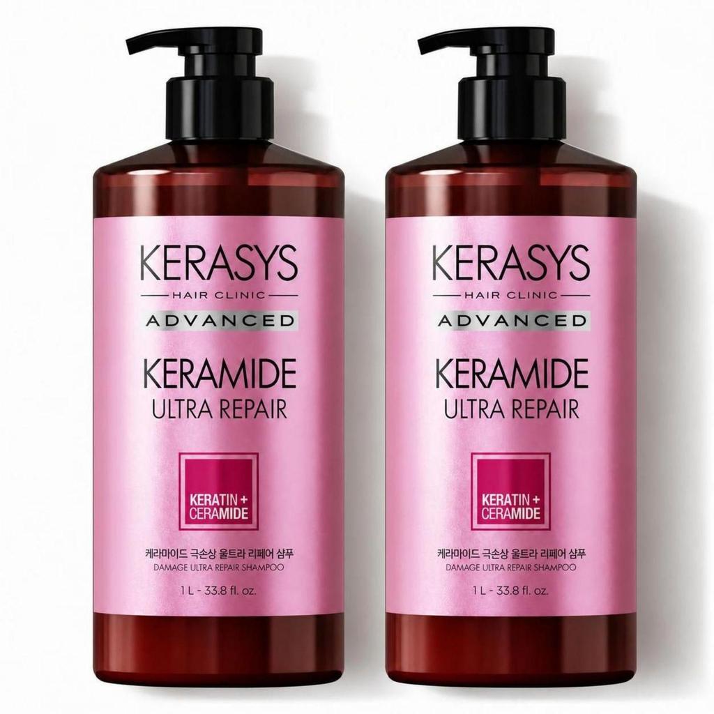 KERASYS Advanced Keramide Damage Ultra Repair Shampoo 1L