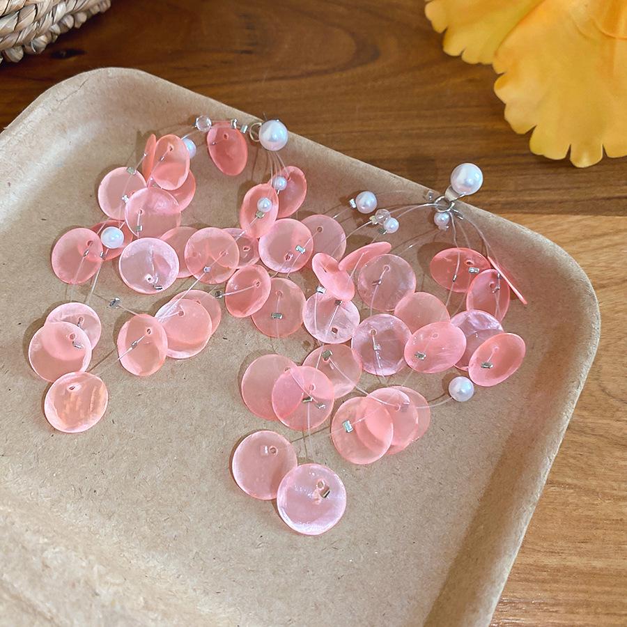 Orecchini Pendenti Nappa Perla Zircone Ago Argento - Design Elegante Retrò per Donna