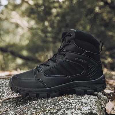 Herren Wanderschuh Winter Outdoor Schuh Schnürschuh Rutschfest Outdoor Sport Lässige Trekkingstiefel Mann Wasserdicht Wildleder botas para hombre