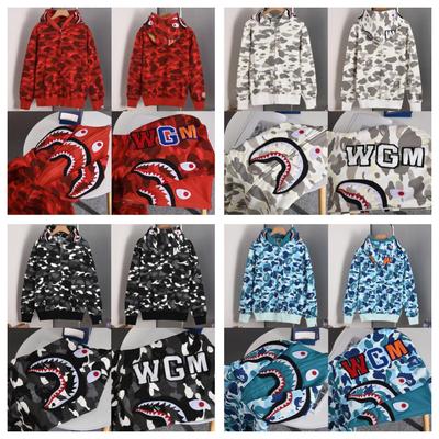 Hochwertige Ape Man Camouflage Kapuzenjacke mit Stickerei für alle Geschlechter