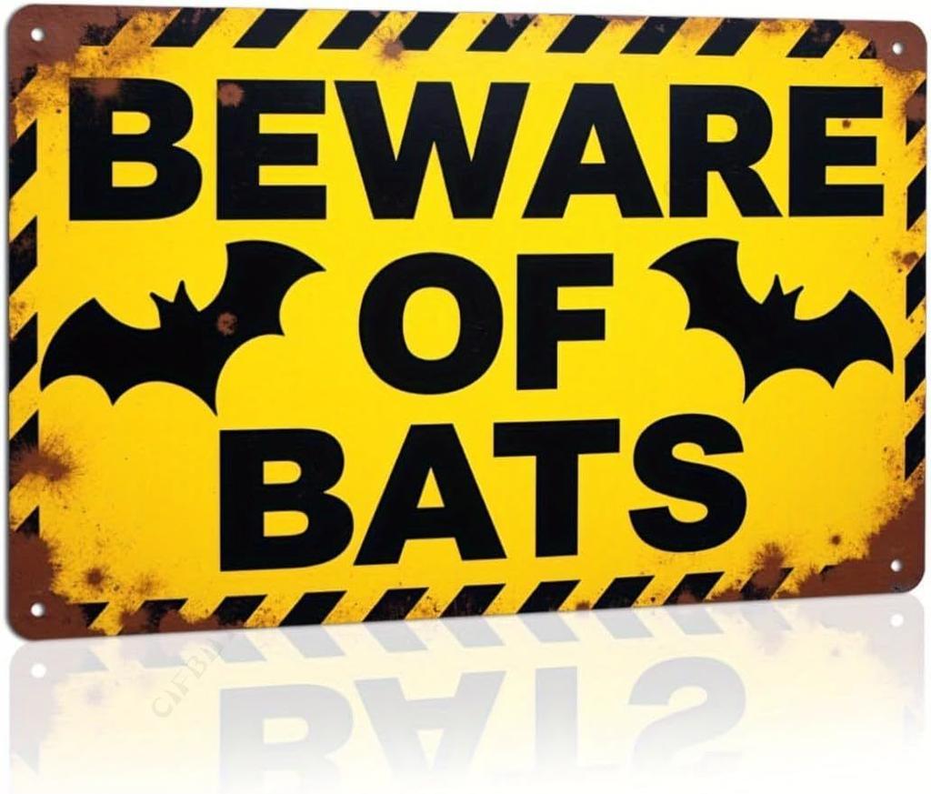 Halloween Poster On the Wall, Metal Plaque 20x30cm