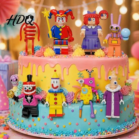 Sammler Anime Spielzeug 8 Stück Cartoon Zirkus Charakter Figur PVC Animation Inspiriertes Modell