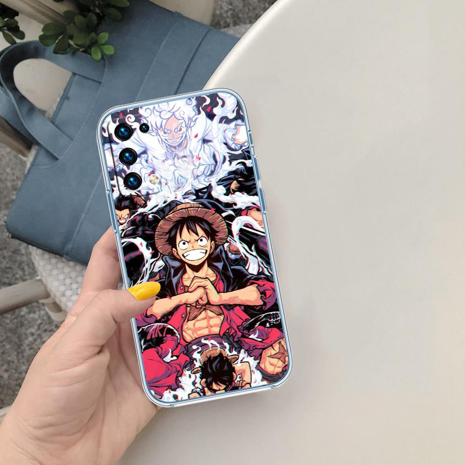 FM30 Luffy One Piece Soft Shell Transparent Phone Case for Samsung Galaxy A04 A04S A14 A23 A34 A54 M23 M33 M52 M53