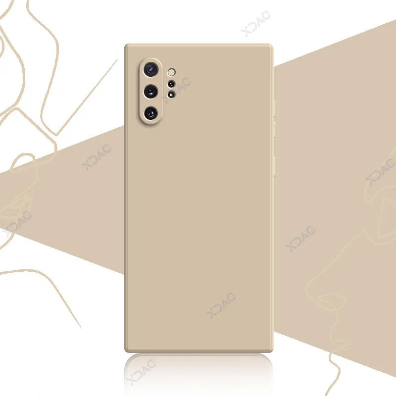 

Роскошный чехол для телефона Samsung Galaxy Note 9 10 20 Plus Ultra SamsungNote10Plus 5G водонепроницаемый мягкий силиконовый чехол Samsung Note 10 Plus хаки