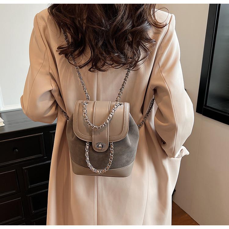Trendy Retro Suede Shoulder Bag For Women 2023 Fall Winter Stylish Crossbody Bag