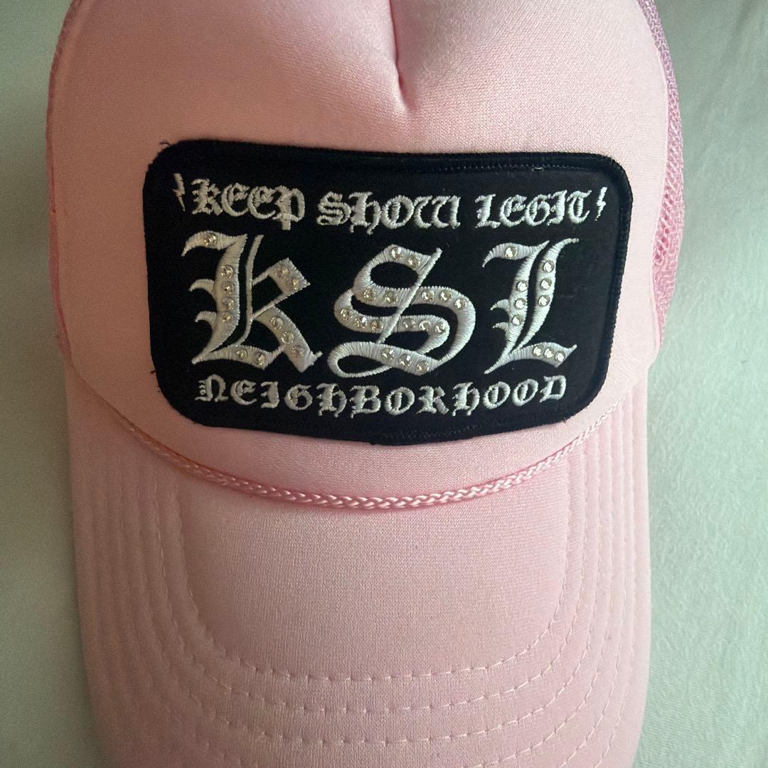 Used KSI NEIGHBORHOOD Mesh Cap Pink
