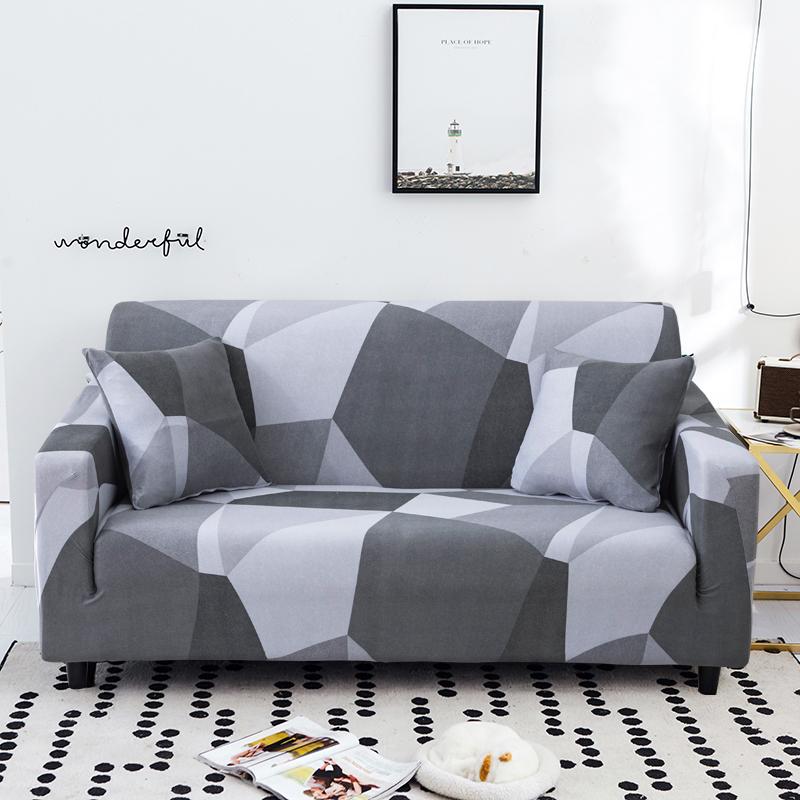 Stretch-Sofabezug, elastischer All-Inclusive-Sofabezug für Sofas in verschiedenen Formen, Loveseat-Stuhl, L-Stil, Sofabezug