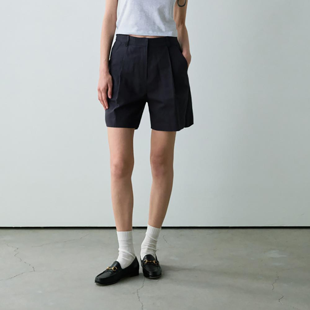 NOEUD Natural Bermuda Pants (Navy)