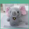 Soft Cuddly Plush Elephant Keychain Cute Stuffed Animal Perfect For All Ages
