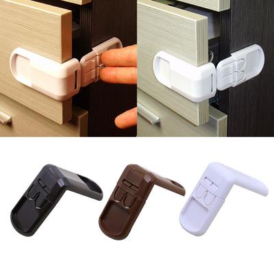 Baby Safety Drawer Cabinet Locks Double Snap Multifunction Anti-Pinch Hand Child Security Protection