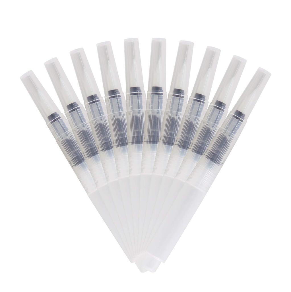 Sakura Water Brush Compact Size Round Brush Large 10 Pieces Cray-Pas QR-L(10)